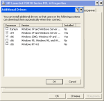Выбор дополнтельных драйверов Выбор дополнтельных драйверов